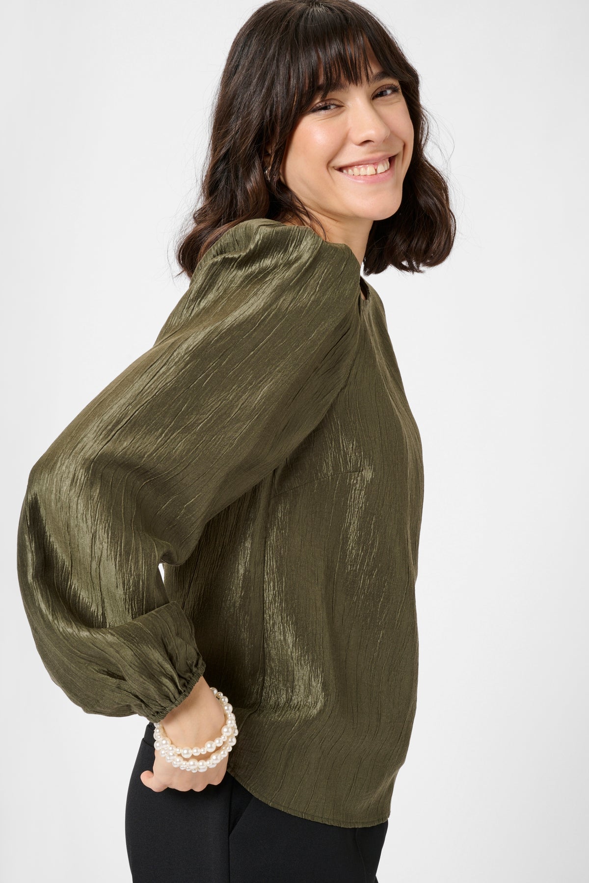 Kaffe Karizz Ivy Green Blouse