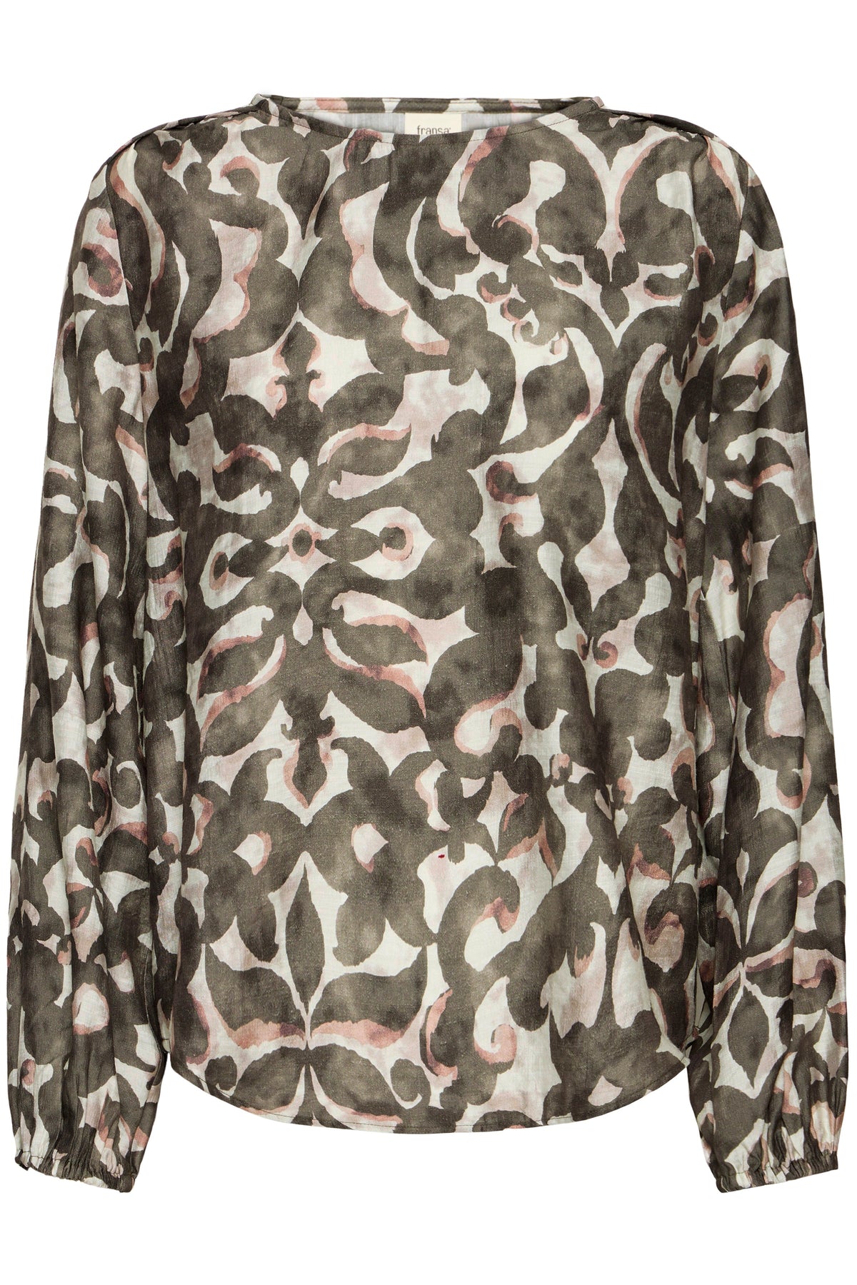 Fransa FrAriana Smokey Olive Printed Blouse, 20617394