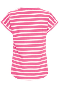 B.Young ByPamila Phlox Pink Stripe T-Shirt, 20809561