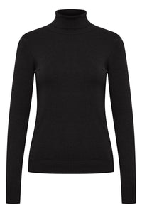 B.Young Bymmorla Black Rollneck Knit, 20815298