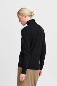 B.Young Bymmorla Black Rollneck Knit, 20815298