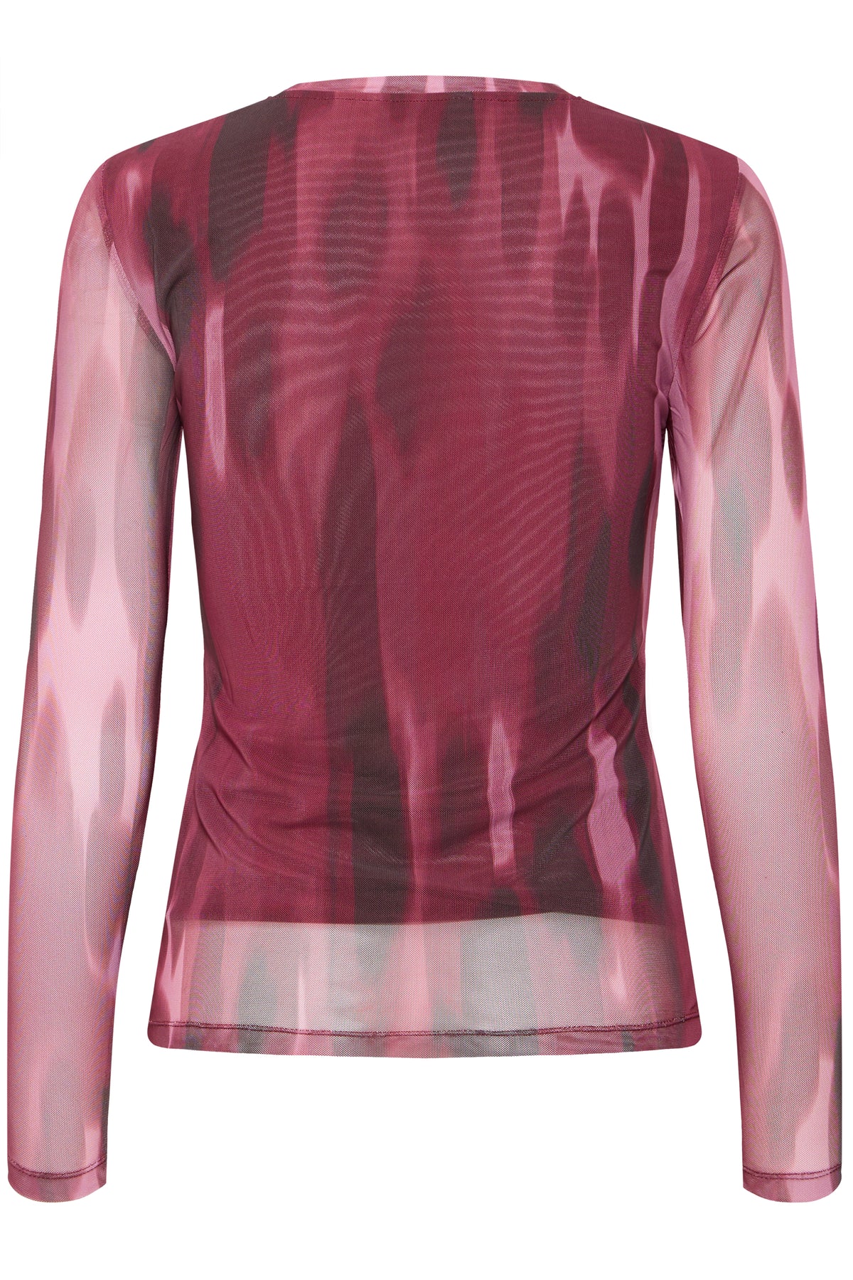 B.Young Bypaloma Port Royale Printed Long Sleeve Mesh Top