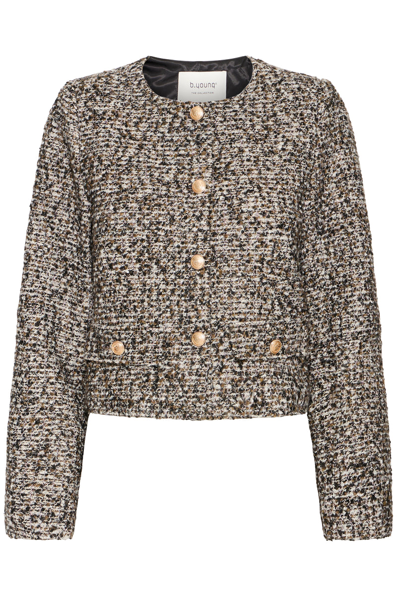 B.Young ByDocima Boucle Tweed Jacket