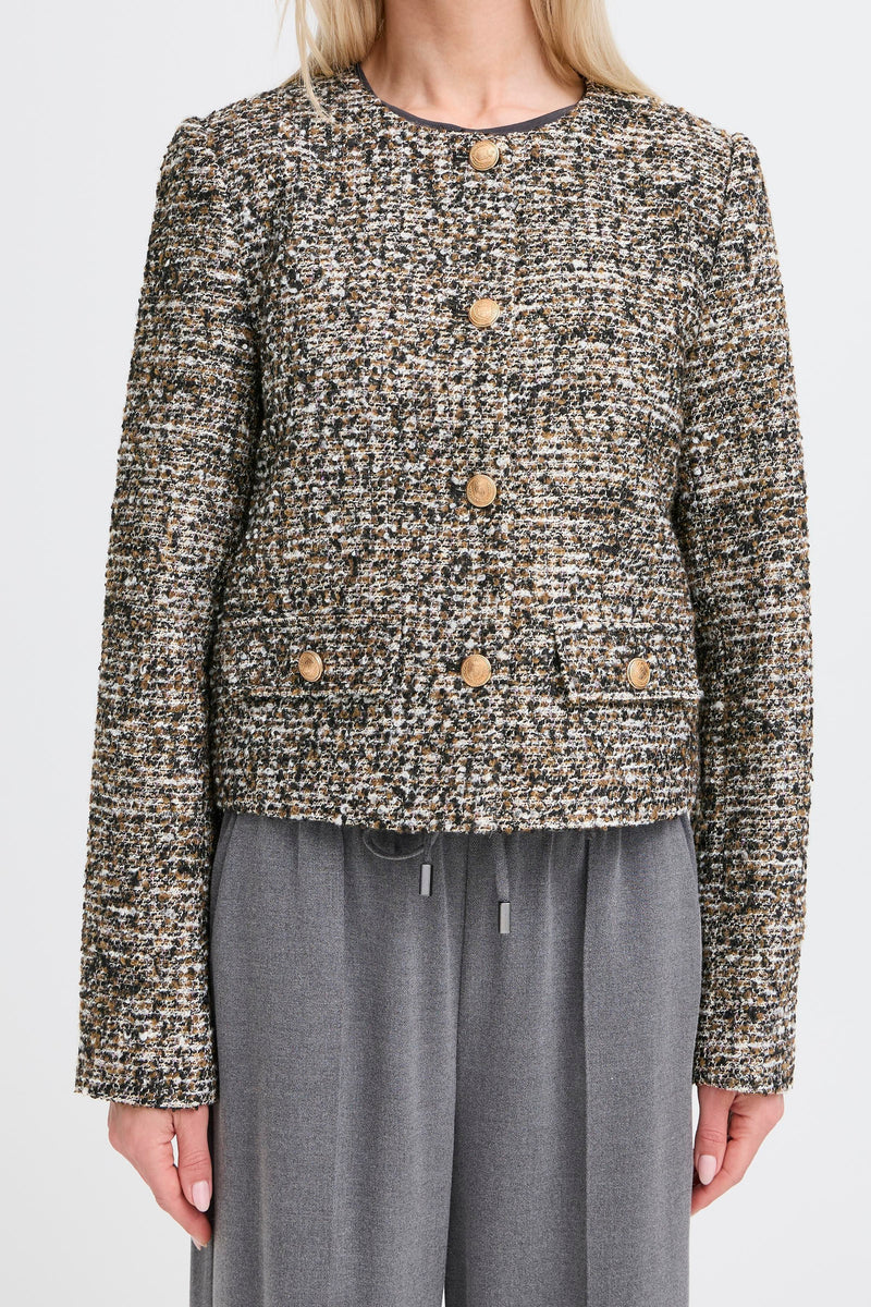 B.Young ByDocima Boucle Tweed Jacket