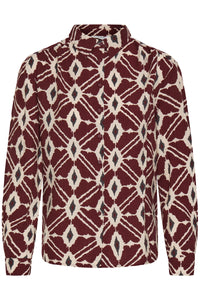 B.Young Ikaia Port Royale Ikat Printed Shirt, 20818176