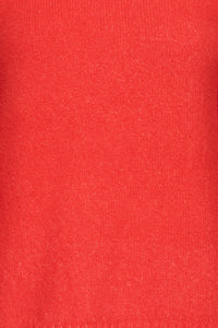 B.Young ByOlma Barbados Cherry Melange Longline Knit