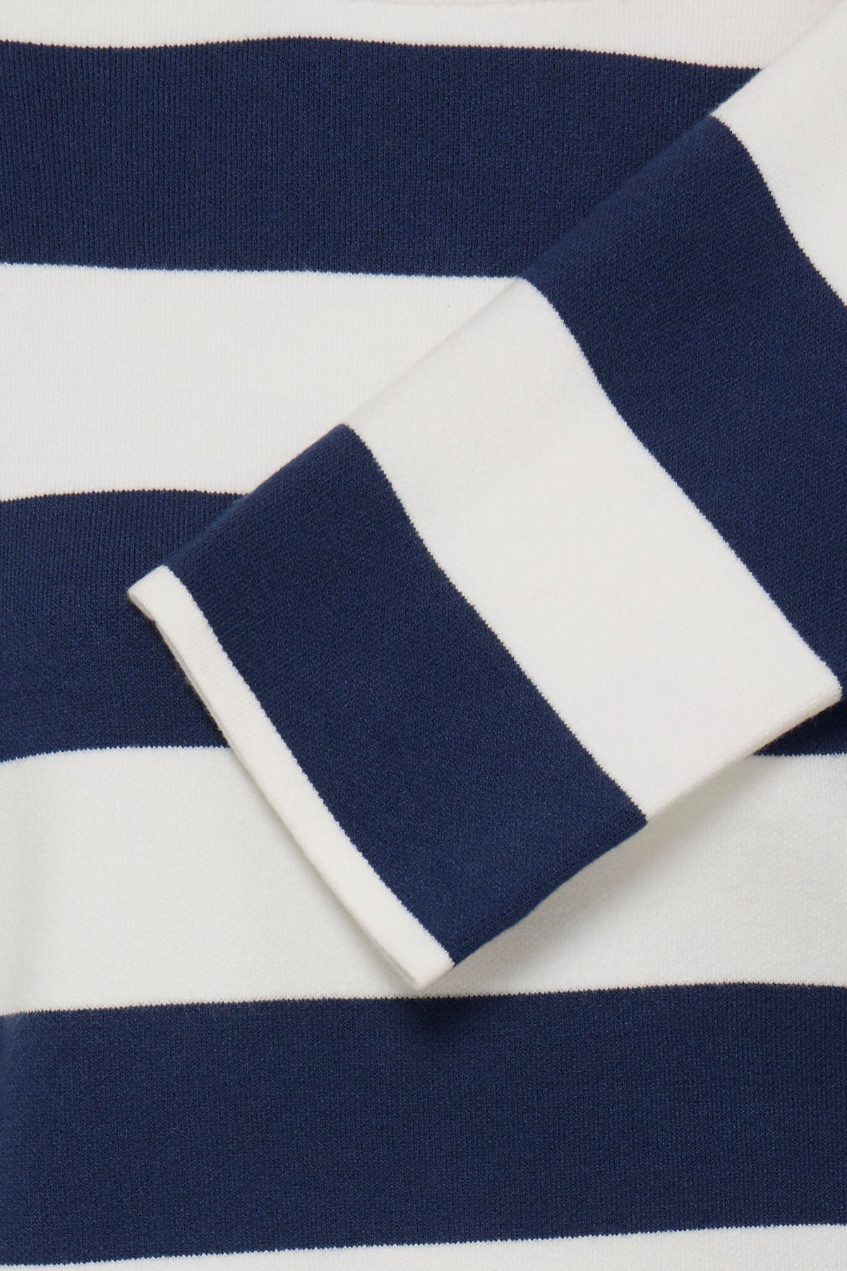 B.Young ByOtari Medieval Blue Striped Supersoft Knit