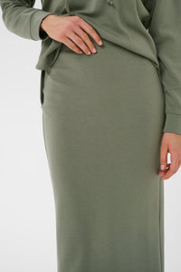 InWear Aida Mulled Basil Modal Ankle Length Tube Skirt, 30109092