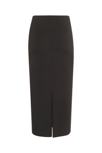 InWear Aida Black Modal Ankle Length Tube Skirt, 30109092