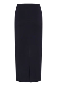 InWear Aida Marine Blue Modal Ankle Length Tube Skirt, 30109092