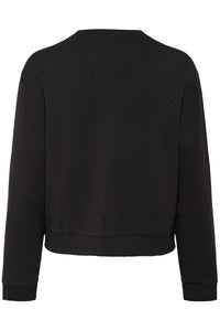 InWear Gida Vincent Black Modal Cardigan Jacket, 30110948