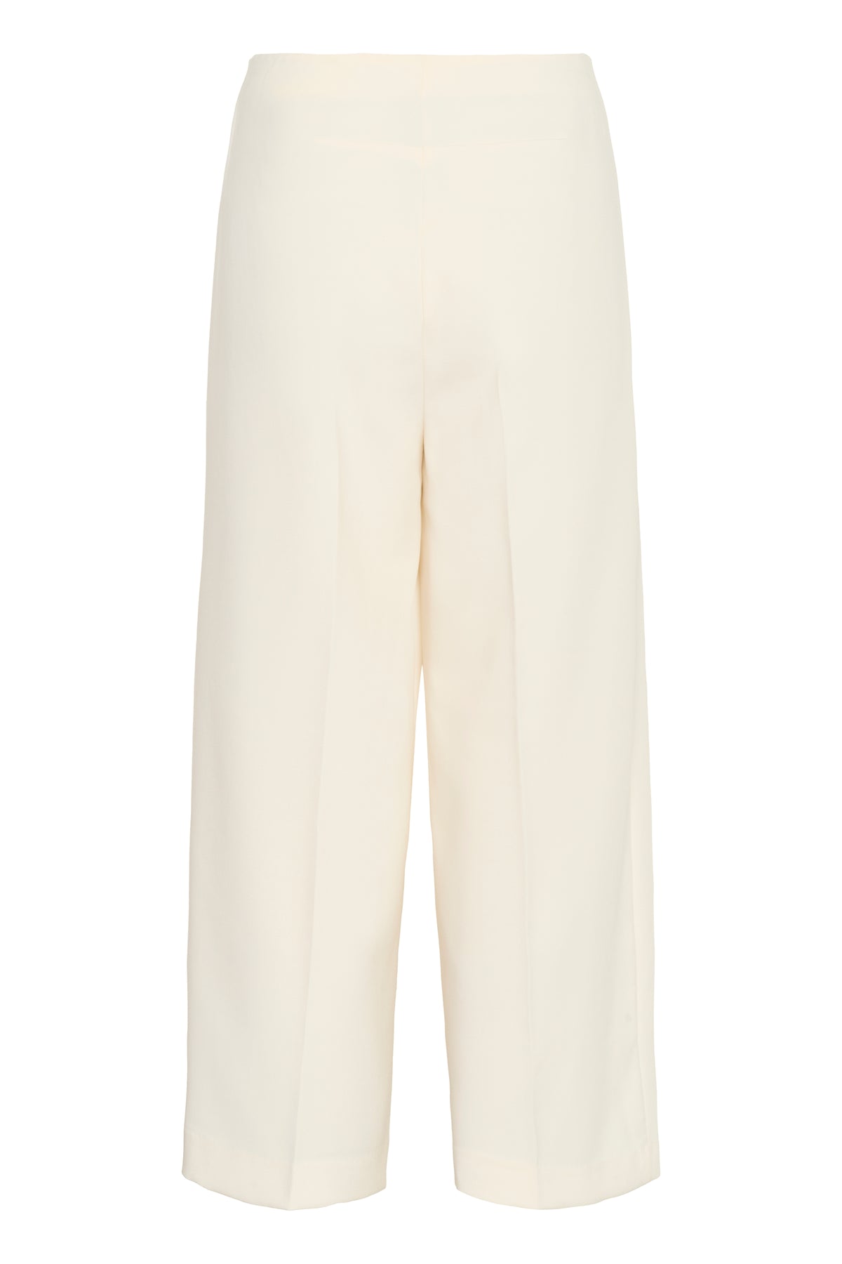 Soaked in Luxury Corinne White Wide Cropped Culotte Trouser, 30407013