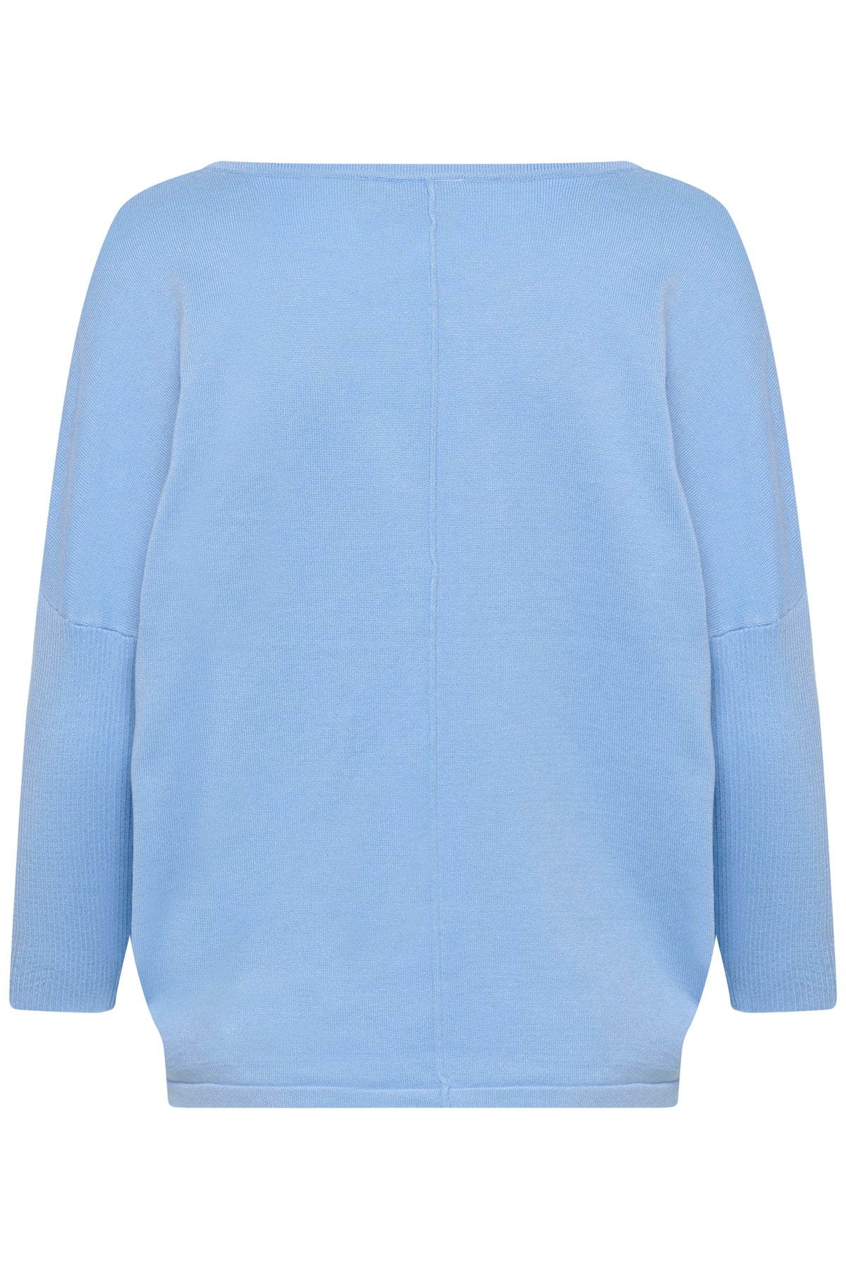 Saint Tropez Mila Kentucky Blue Round Neck Knit, 30500003