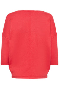 Saint Tropez Mila Honeysuckle Melange Round Neck Knit, 30500003