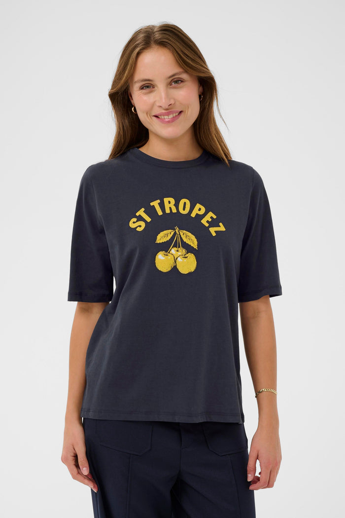 Saint Tropez Octavia Night Sky 'StTropez' Logo T-Shirt