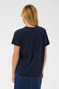 Saint Tropez OdineSz Night Sky 'OUI' White Logo T-Shirt