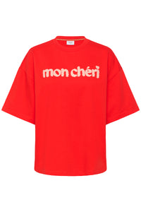 Saint Tropez Panna Fiery Red Sweatshirt T-Shirt, 30514915