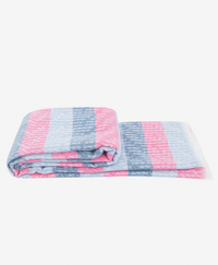 Ruby 67 Reed Blue/Pink Stripe Knitted Scarf