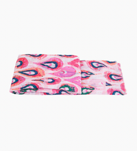 Ruby 67 AlderPink Teardrop Print Scarf