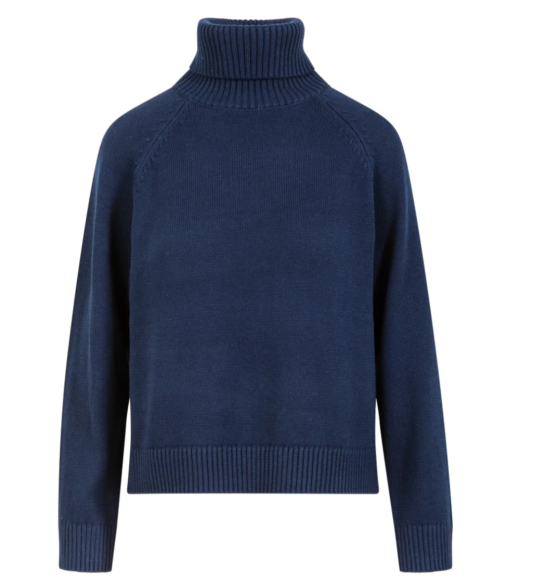 Coster Copenhagen Eclipse Navy Blue Cowl Neck Knit