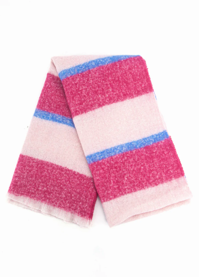 Ruby 67 Zola Fuchsia/Blue Block Stripe