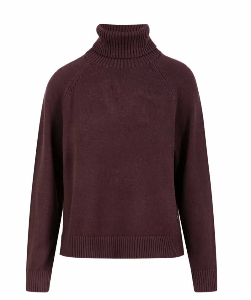 Coster Copenhagen Bordeaux Cowl Neck Knit